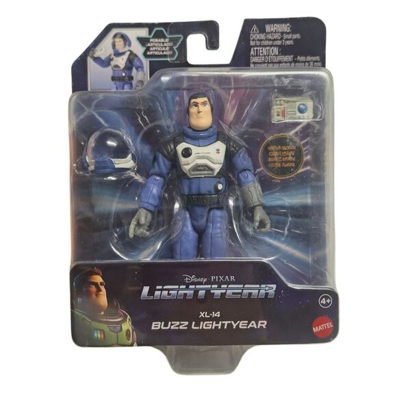 Disney Pixar‎ Buzz Lightyear XL14 Mattel Action Figure Posable 5 Inch - Picture 6 of 6